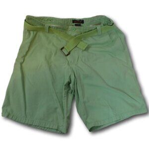 Mens Mint Green VISITOR Shorts w Belt Size: 38